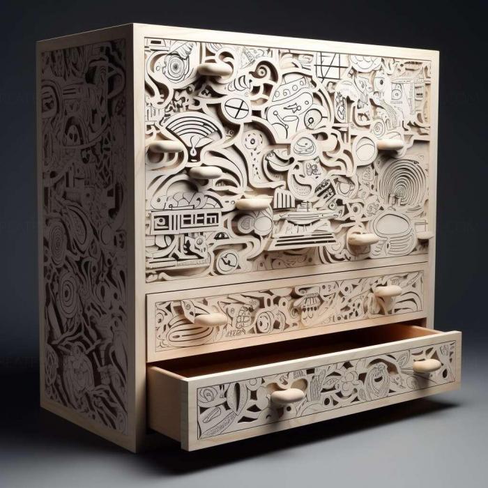 نموذج ثلاثي الأبعاد لآلة CNC 3D Art 